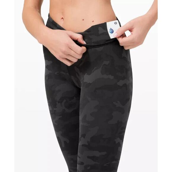 Lululemon Wunder Train High Rise Tight 23" W5CQNS Camo Leggings Women's Size 6 - Picture 5 of 11